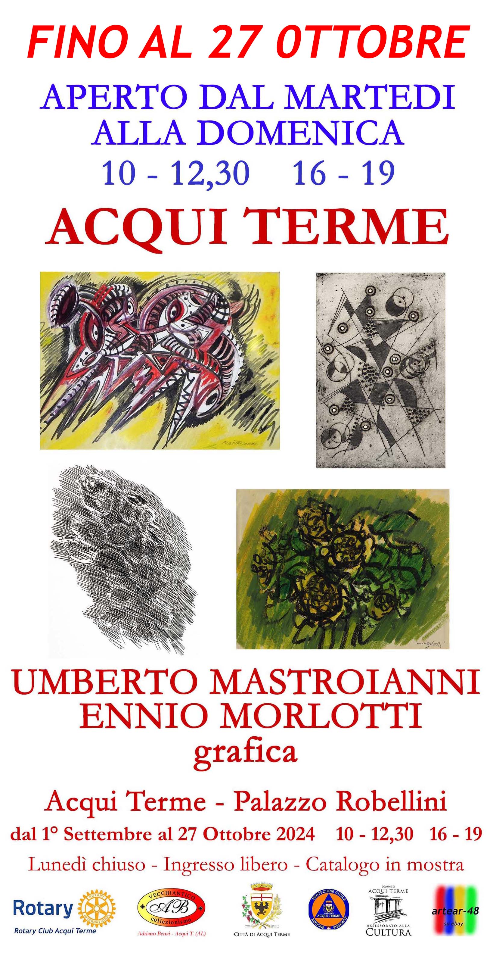 “UMBERTO MASTROIANNI - ENNIO MORLOTTI - GRAFICA”